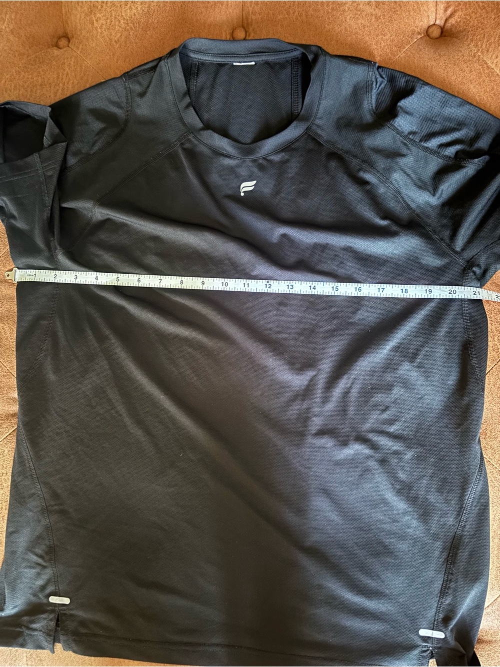 Men's Fabletics “The O2” Black Performance Tee. Large. Excellent condition! - Picture 6 of 9